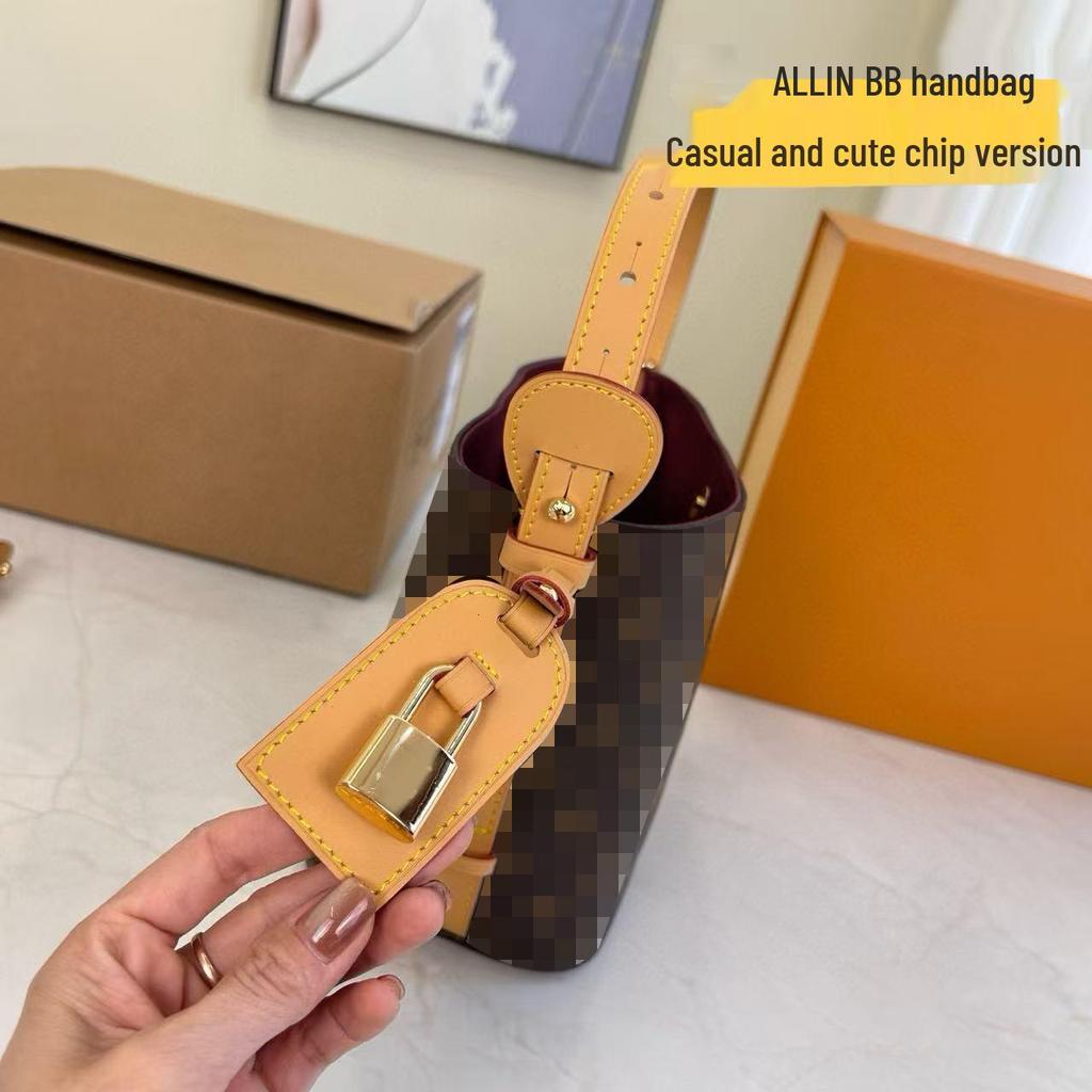 Allinbb 2025 Ретро Сумка с Цветочным Принтом - Универсальная Сумка на Одно Плечо для Женщин