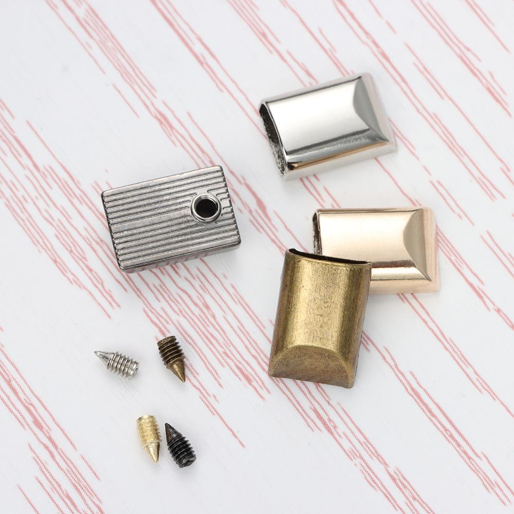 DIY Bag Craft Sewing Buckles Zipper Stopper Tail Plug Head Zippers Tail Clip Leather Hardware