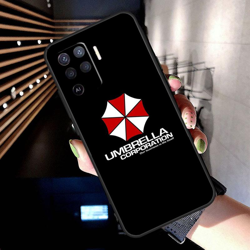 Чехол Umbrella Corporation для Oppo A17 A57 A77 A76 A16 A96 A18 A60 A80 A40 A38 A58 A78 A98 A94 A74 A54 A15 A5 Pro