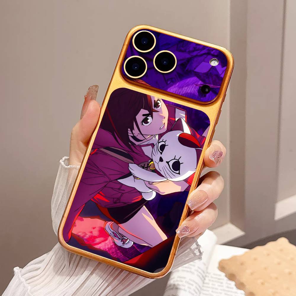 Adventure Anime Dandadan For IPhone 17 Pro/17 Pro Max Protective Film For Back, Camera(Not Phone Case)