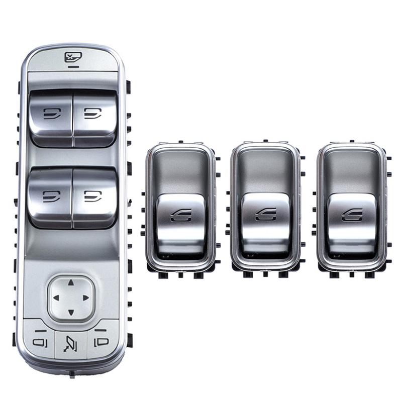 Автомобиль 1679054501 1679054601 Выключатель стеклоподъемника с электроприводом Электрический выключатель стеклоподъемника для Mercedes Benz GLS GLE W167 2019 2020 2021