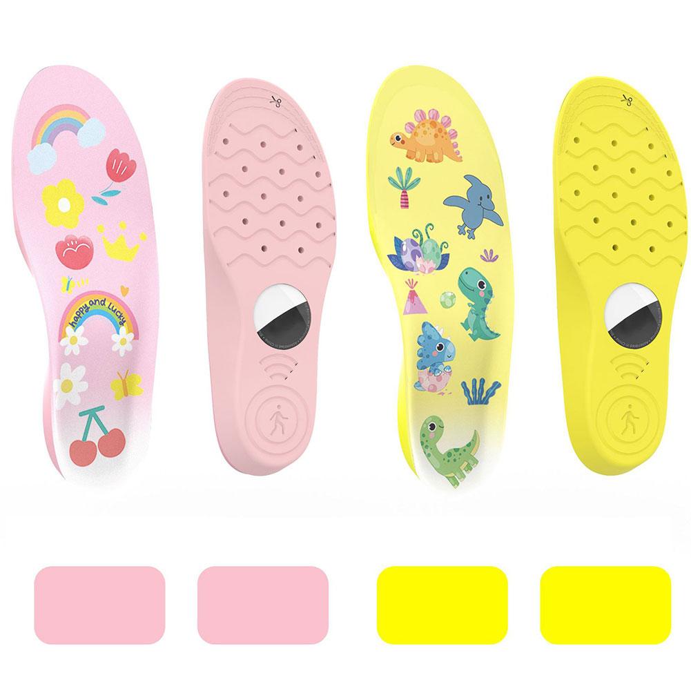 Insoles For Airtag Hidden Holder, GPS Device Adults Case Positioning Insole Cartoon Los Z4M3
