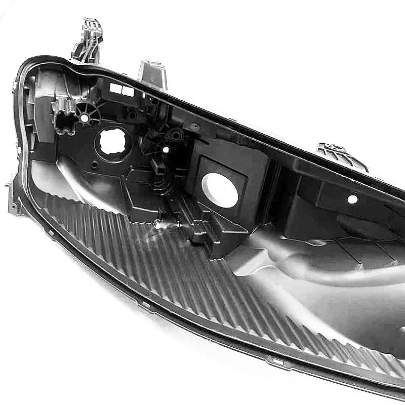 Compatible with Chevrolet Malibu XL 2019-2021 Black Plastic Headlight Rear Shell