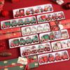 Cake Party Props Christmas Decoration Home Decor Christmas Ornament Window Ornaments Wooden Train