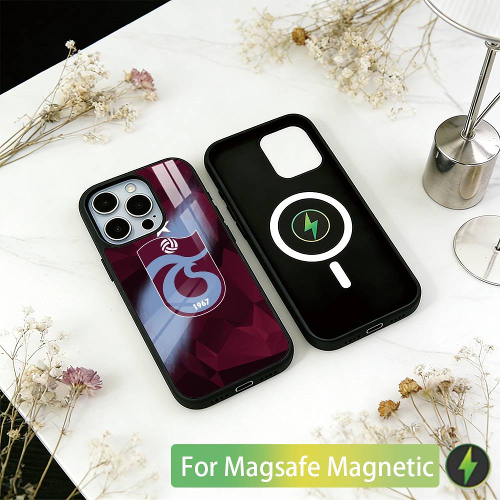 Trabzonspor Phone Case For iPhone17,16,15,14,13,12,11 Plus,Pro Magnetic For Magsafe Wireless Charging