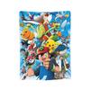 Покемонизированный Чаризард 006 Схематический Постер Вязаные Одеяла Флис Ультра-Мягкое Плед для Путешествий на Открытом Воздухе Покрывало