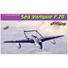 PLATZ Dragon 1/72 Британский палубный истребитель Sea Vampire F.20 Пластиковая модель DR5112 (Самолет) Формованный цвет