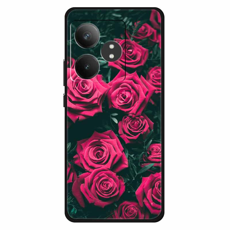 Чехол Для Realme GT 6T / GT 6 Чехлы Силиконовый Планета Расписной ТПУ Мягкая Задняя Крышка Телефона Для RMX3853 Защитный Чехол RMX3851 GT 6
