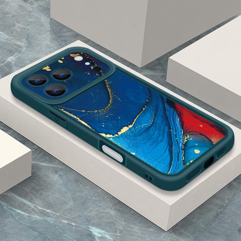 Чехол для телефона с мраморным узором для iPhone 17 Pro Max, противоударный бампер, мягкая накладка для iPhone 16 15 14 13 Pro Max 16E 17E