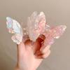 Colorful Butterfly Hair Clip For Women Sweety Pearlescent Fairy Gripper Clips Girls Summer Outdoor Beach Trendy Hair Accessories