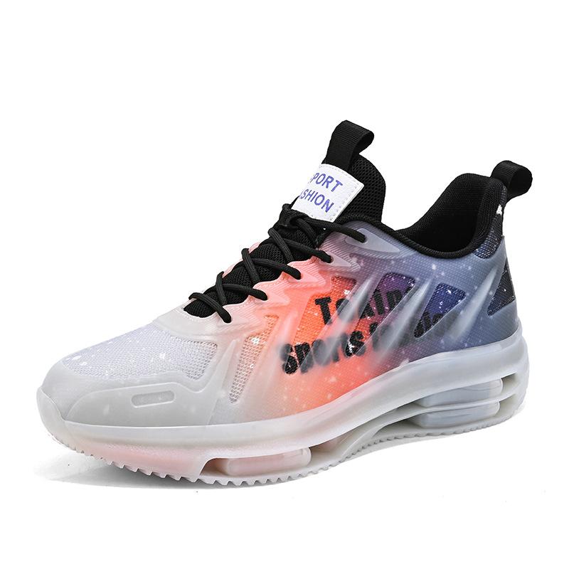 Мода Мужская повседневная обувь Спортивные кроссовки Прочная подошва Новые модные кроссовки Мужские кроссовки Сетчатые дышащие туфли Zapatillas