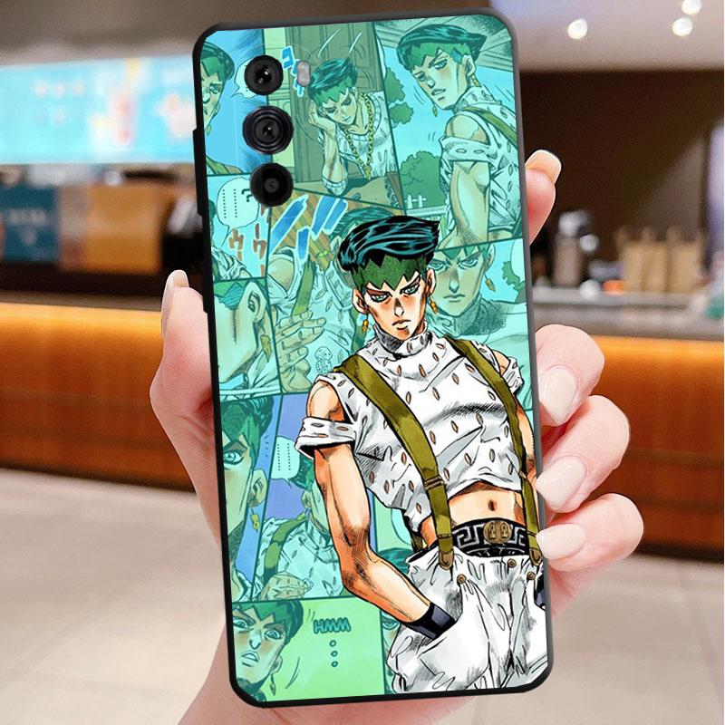 Чехол для телефона Motorola Edge 50 40 Pro 60 50 40 30 Ultra Neo Fusion Moto G85 G72 G53 G54 G84 G13 G32 JoJo's Bizarre Adventure