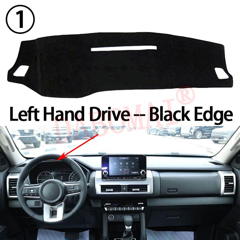 Dashboard Cover Protective Pad for Mitsubishi L200 Triton LC MV 2024 2025 2026 Car Dash Board Sunshade Anti-UV Carpet