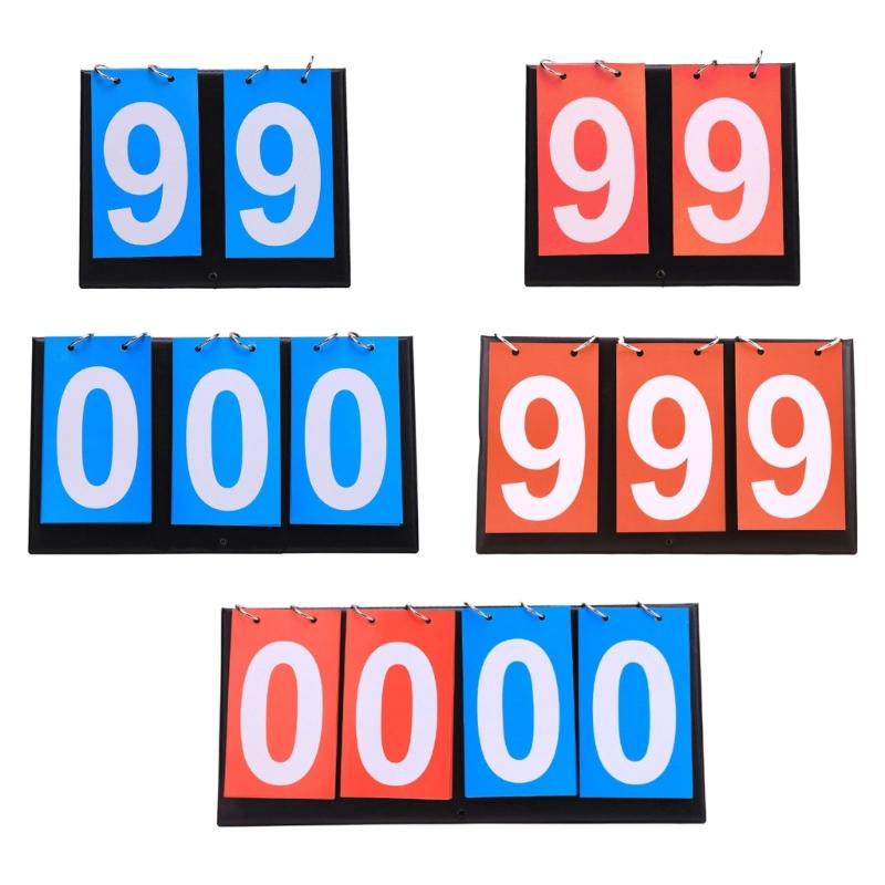 Digit Basketball Scoreboard Reversible Basketball Scoreboard Digital Scoreboard Multifunctional Table Tennis Scoreboard