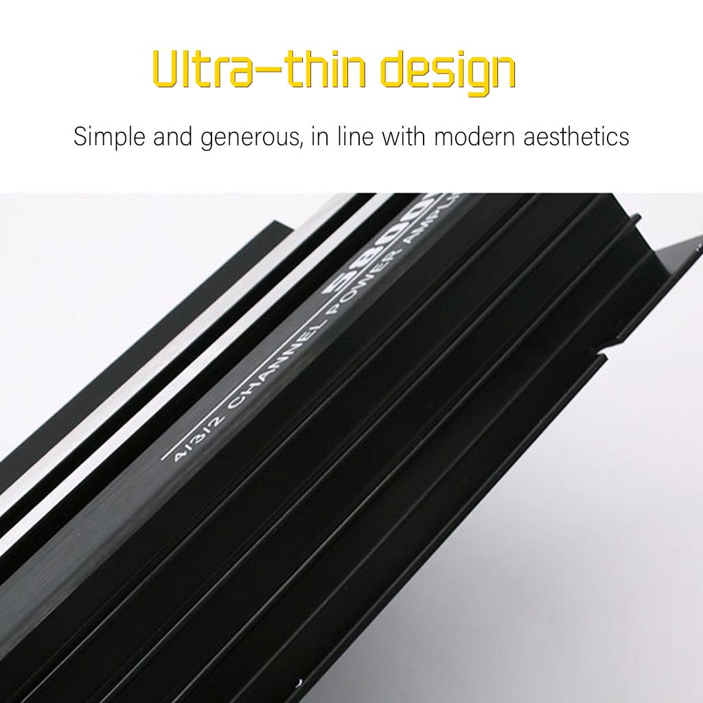 5800 Вт 4 канала 12 В автомобильный усилитель мощности сильный чистый бас HI-FI мощность неразрушающий 4 динамика 4 канала Bluetooth усилитель