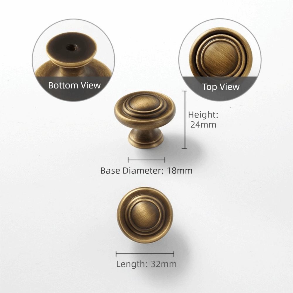 Nordic Style Cabinet Handles Retro Style Long Handles Vintage Bronze Handles Kitchen Cabinet