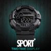 SKMEI 1243 Digital Electronic Men Watch Fashion Casual Outdoor Sports Male Wristwatch Dual Time