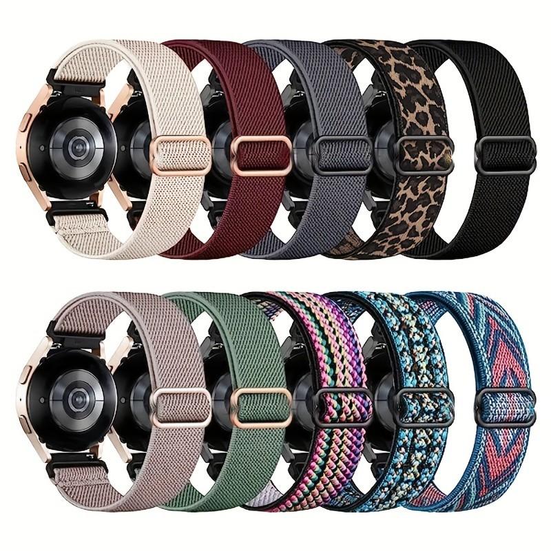 10 шт./уп. 20 мм 22 мм Эластичный ремешок, совместимый с Samsung Galaxy Watch 5/4 40 мм 44 мм Watch 5 Pro 45 мм Watch 4 Classic
