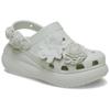 Crocs Crush Bouquet Clog Comfortable and Versatile Classic Puff Bouquet Garden Shoes Hole Shoes Women's Linen