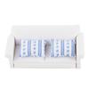 1/12 Dollhouse Miniature Sofa Set Living Room Furniture Accessories (2 Seat Sofa with Cushion)