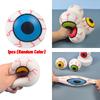 1pcs Stress Halloween Relief Eyeball Squeeze Spooky Ball Toy Pranks Random Color
