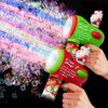 Christmas Bubble Machine Automatic Bubble Blowing Gun Holiday Children's Toy Gift Christmas Eve Gift