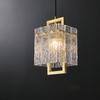 Американская прикроватная стеклянная регулируемая люстра E14 современная подвесная лампа для гостиной спальни роскошный декор подвесной светильник