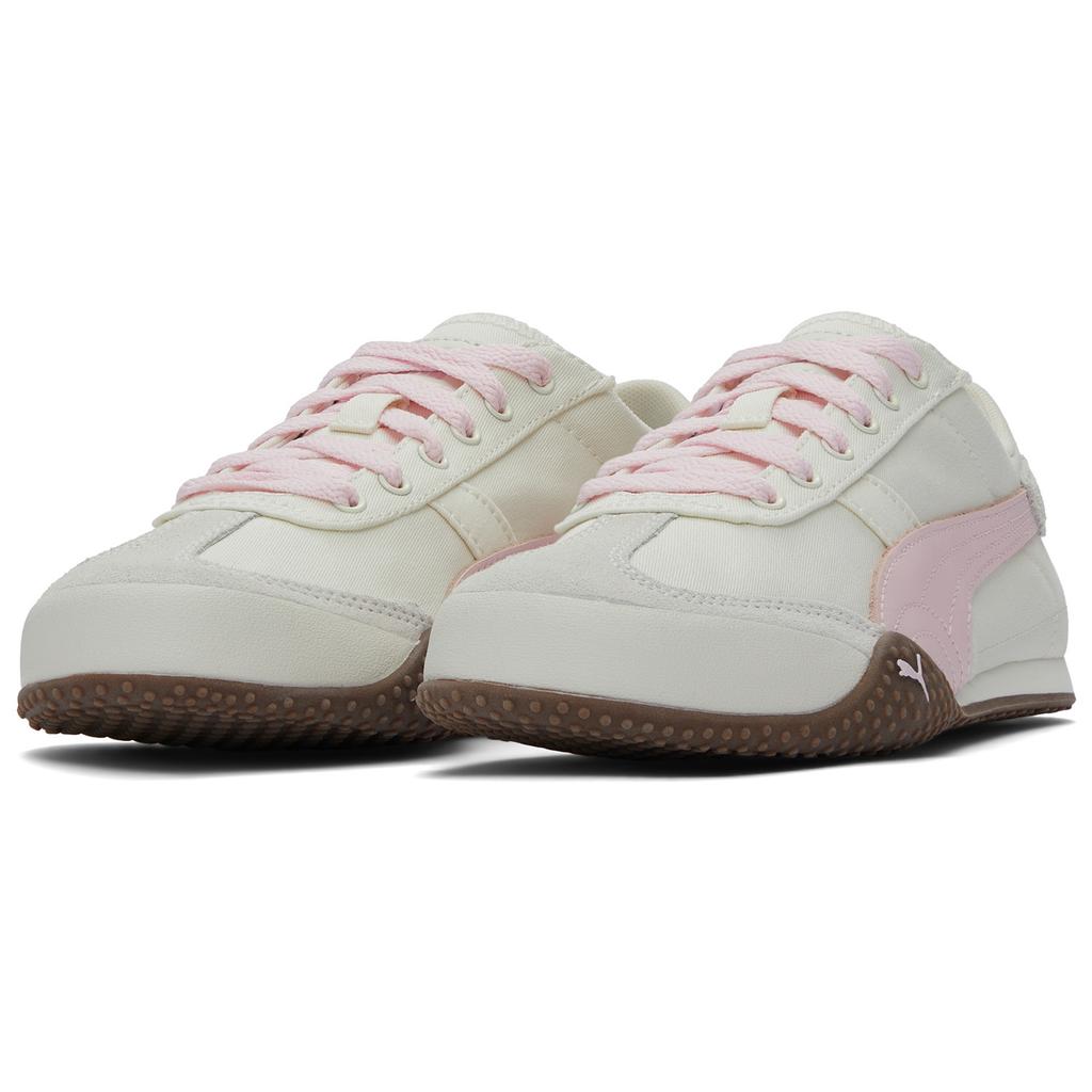 PUMA Bella UT Wear resistant And Lightweight Low top Casual Shoes Unisex White Pink 403492-02