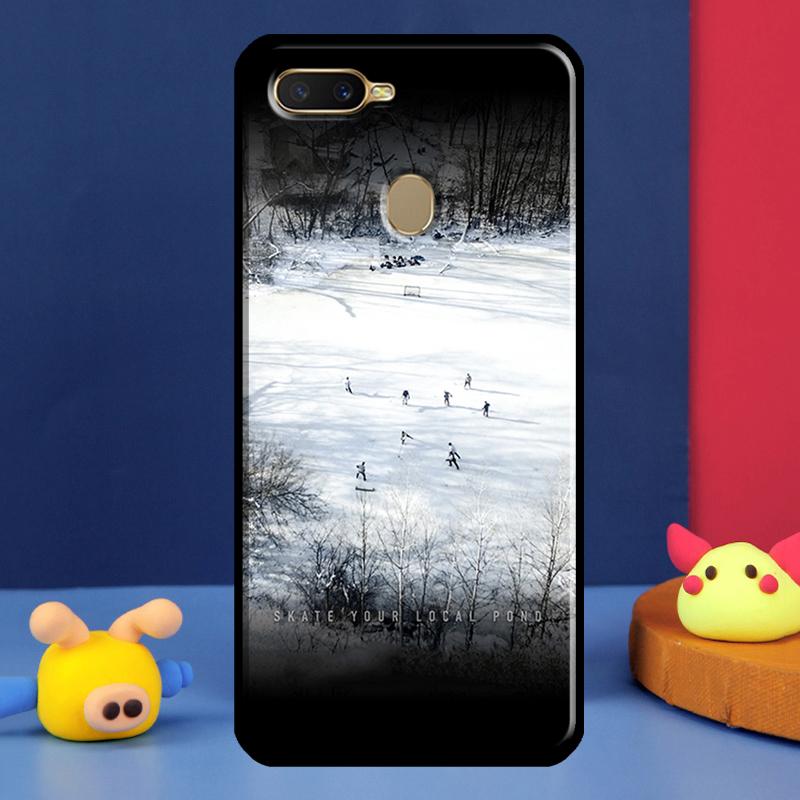 Спортивный чехол для хоккея на льду для Oppo A16 A76 A96 A58 A78 A98 A5 A9 A91 A15 A17 A77 A52 A72 A74 A94 A54S A57S