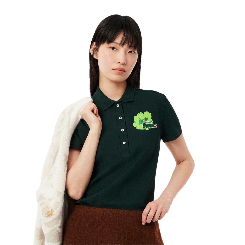Lacoste Womens/Ladies L.12.D Mini Pique Stretch Slim Polo Shirt
