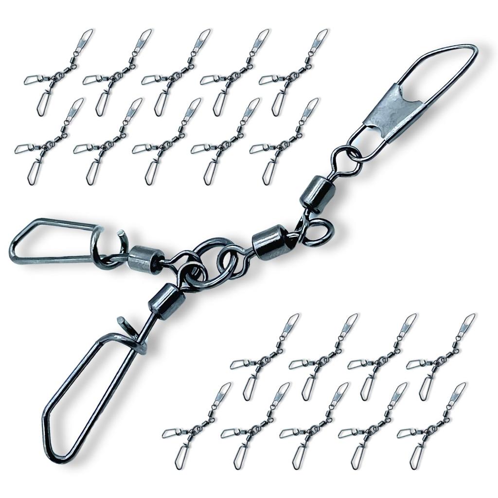 GlowBit Octopus for Octopus Squid Fishing Ajing Single Sea Set of 20 Snaps, Double, Fishing, Jigs, Tackle, Swivel, Tackle, Hook, Jig, Rig, Eging,