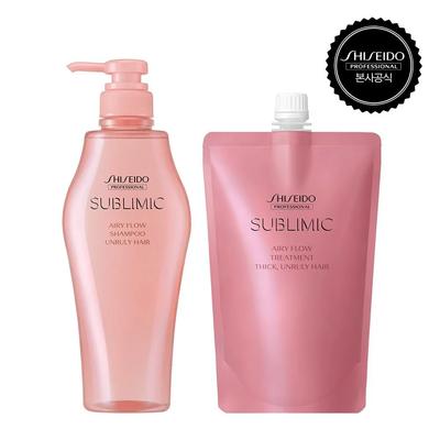 Шампунь Sublimic Airyflow 500 мл + Кондиционер 450 мл (Пополнение) Выбрать 1 (Т/У)