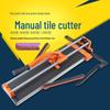 Высокоточный ручной плиткорез 800 мм с двухрельсовой системой из алюминиевого сплава