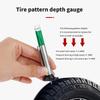 Tire Treads Depth Gauges Grooves Measure Tool Steel Auto Car Truck Depthometer Tire Depth Gauges 0-25mm