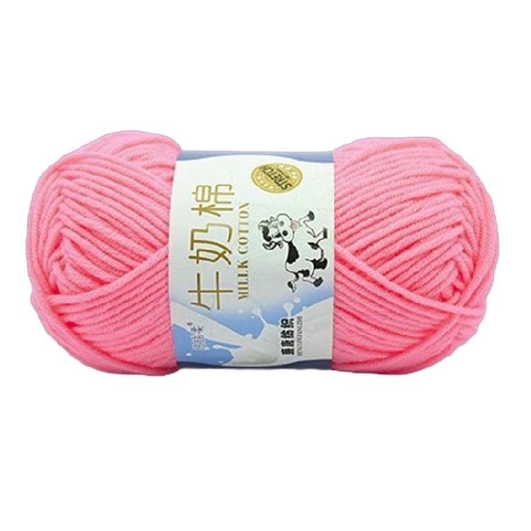 Разноцветная пряжа для вязания крючком, пряжа для ручного вязания, мягкая пряжа, молочная хлопковая пряжа для вязания шапки, шарфа, пледа
