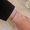 Fashion Gifts Crystal Bangle Bracelet Wedding Jewelry Cubic Zirconia Women's Bracelet Summer Decoration