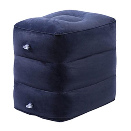 Yousheng Надувная подставка для ног в самолете Регулируемая по высоте износостойкая супермягкая широко используемая складная портативная удлинитель кресла в самолете