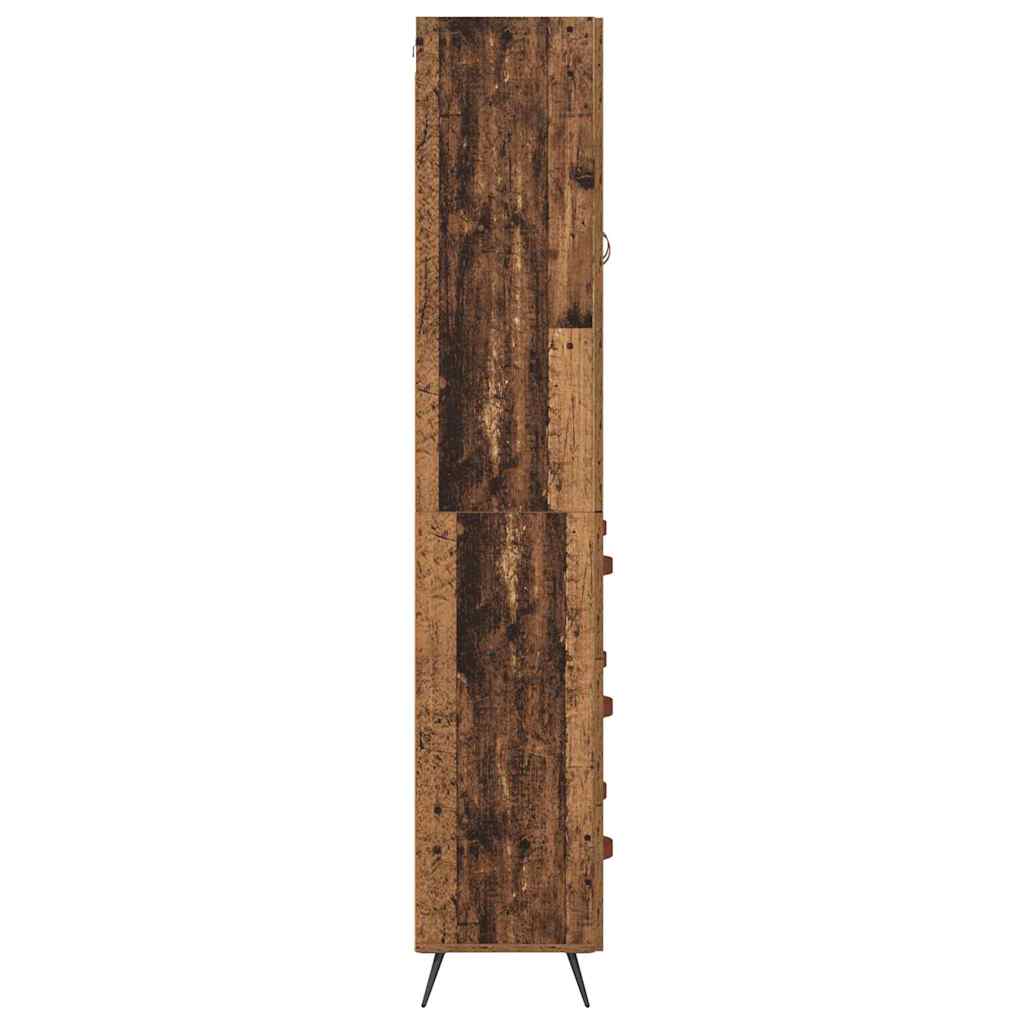 Highboard Reclaimed Wood 69.5 x 34 x 180 cm Particle Board