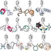 Новый Медный Шарм Мультяшная Серия Двенадцати Знаков Зодиака Сделай Сам Мелкая Бусина Подходит Оригинальный Подвесной Шарм Браслет Для Женщин