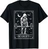 Card Deadlifts Skeleton Gym Halloween Tee Unisex T-shirt