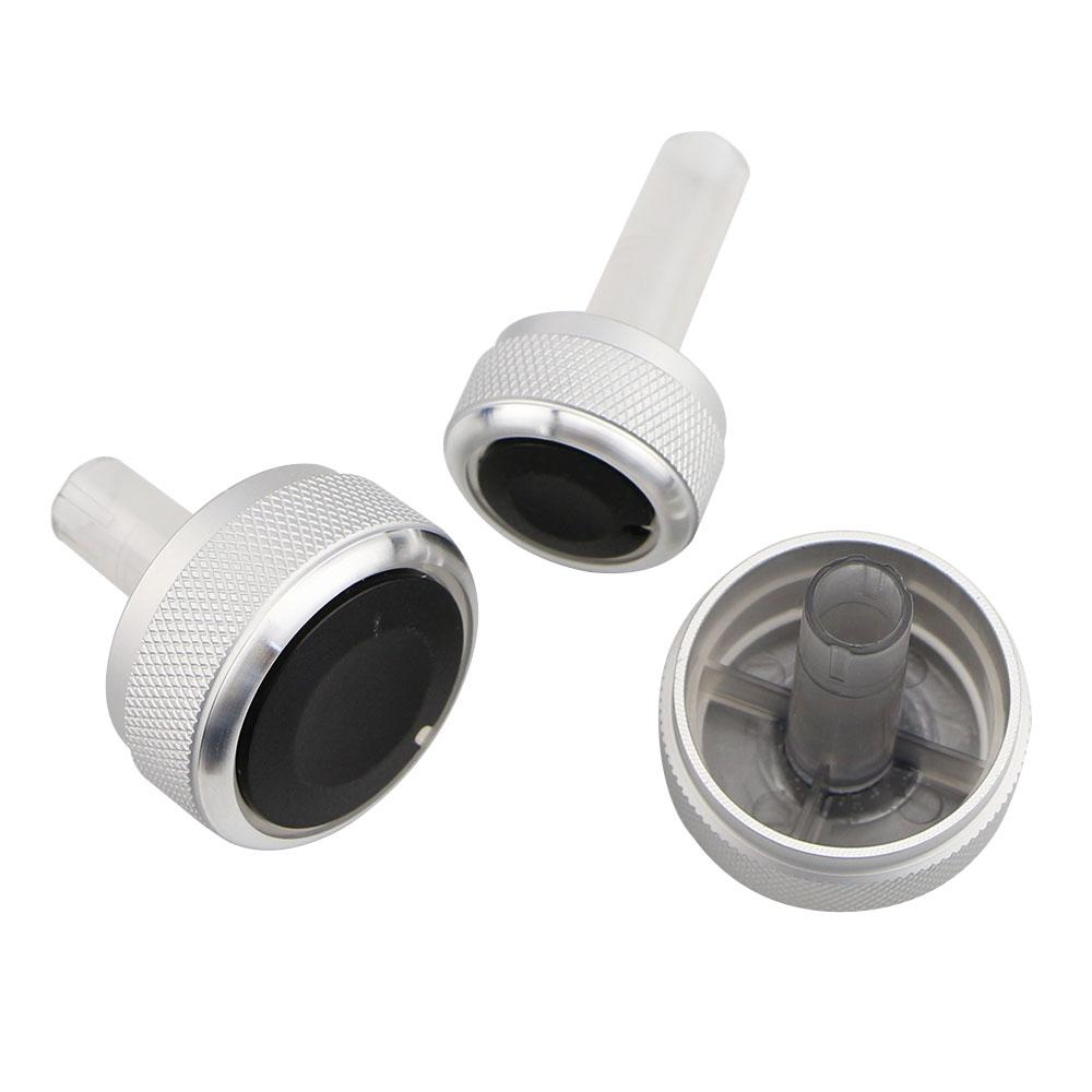 Aluminum Alloy Air Conditioning Knob AC Knob Heat Control Button for VW Passat B5 GOLF 4 MK4 Bora Auto Accessories