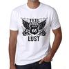 Men’s Vintage Tee Shirt Graphic T Shirt Feel The Lust White