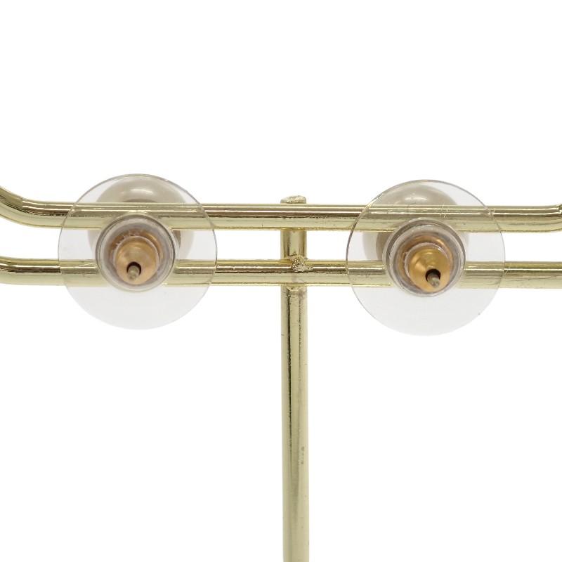 Chanel Проколотое золото/Имитация жемчуга Женские