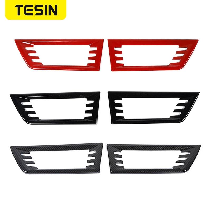 TESIN ABS углеродное волокно автомобильное украшение на крыло для Dodge Nitro 2007 2008 2009 2010 2011 2012 Внешние аксессуары