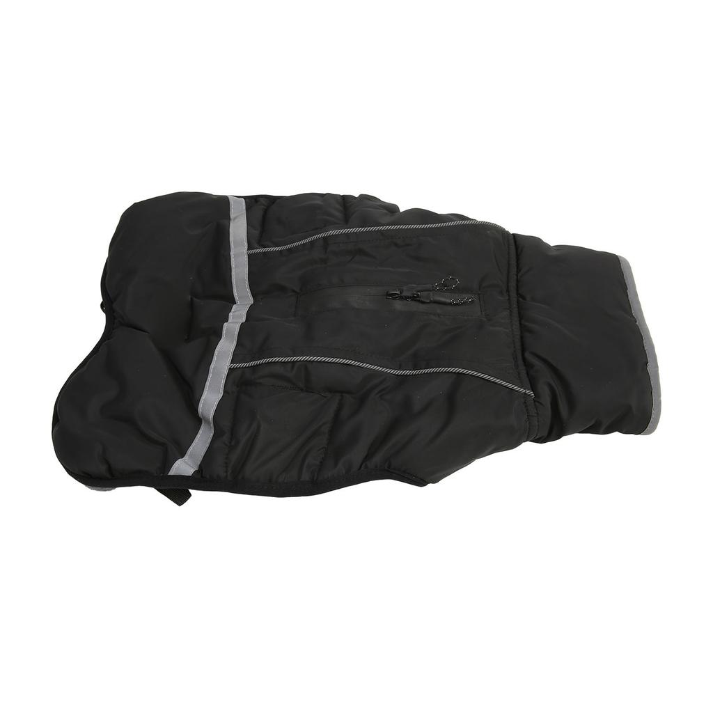 Плюшевый ошейник для домашних животных, теплая куртка из хлопка, светоотражающая, водонепроницаемая, свободная, для собак, осень-зима, для маленьких