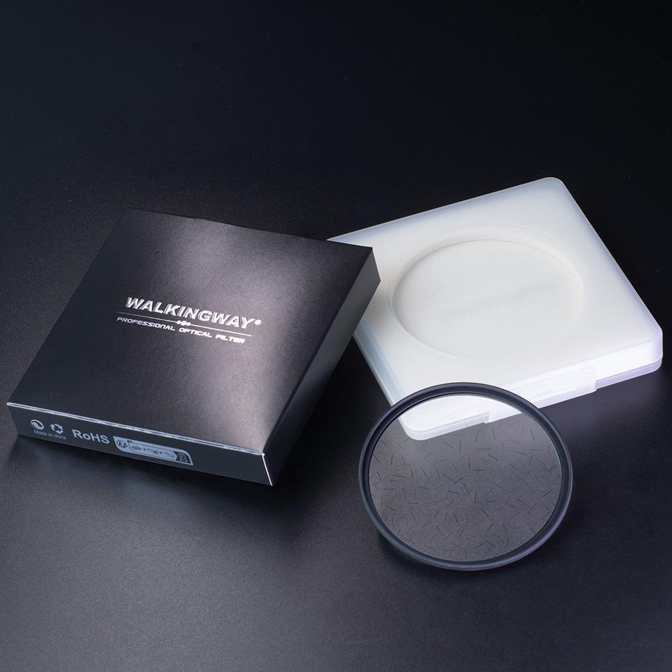Walkingway Streak Flare lens Filter Colorful Starlight Cinematic 49 52 55 58 62 67 72 77 82MM Camera Filter for Camera