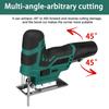 12 В 30000 об/мин 65 мм Аккумуляторный лобзик Электрический лобзик Многофункциональный деревообрабатывающий инструмент для аккумулятора