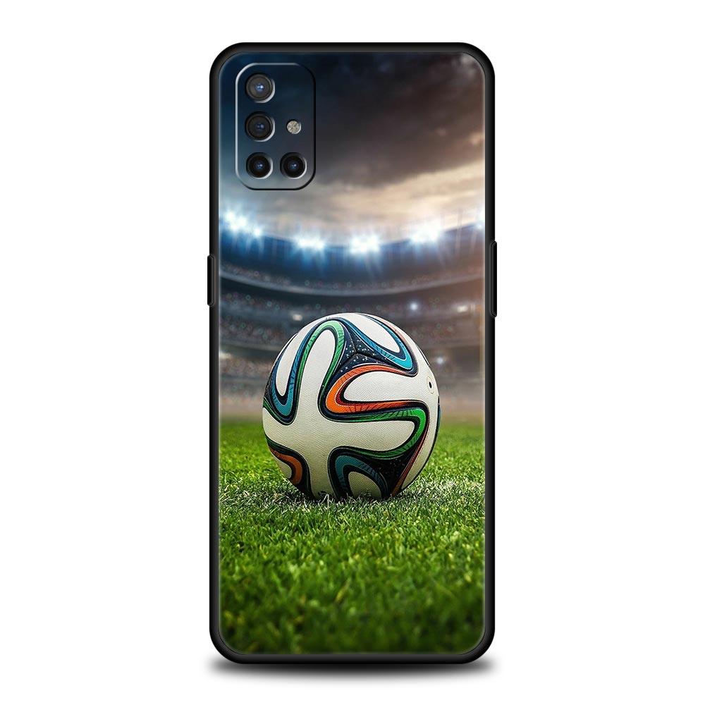 Футбольный чехол для телефона для OnePlus 13 12 11 10 9 8 7T Pro 13R 12R 10R 9RT 8T Nord N200 N30 2T CE 2 3 5G Lite Мягкая крышка