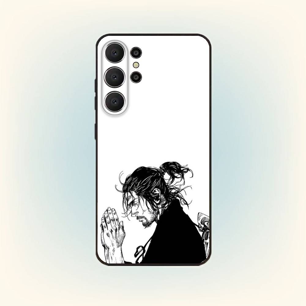 Чехол для телефона Vagabond M-Miyamoto M-Musashi для Samsung S26,S25,24,23,22,30,21,10,9,Ultra,Plus,Lite, Черный Мягкий Чехол