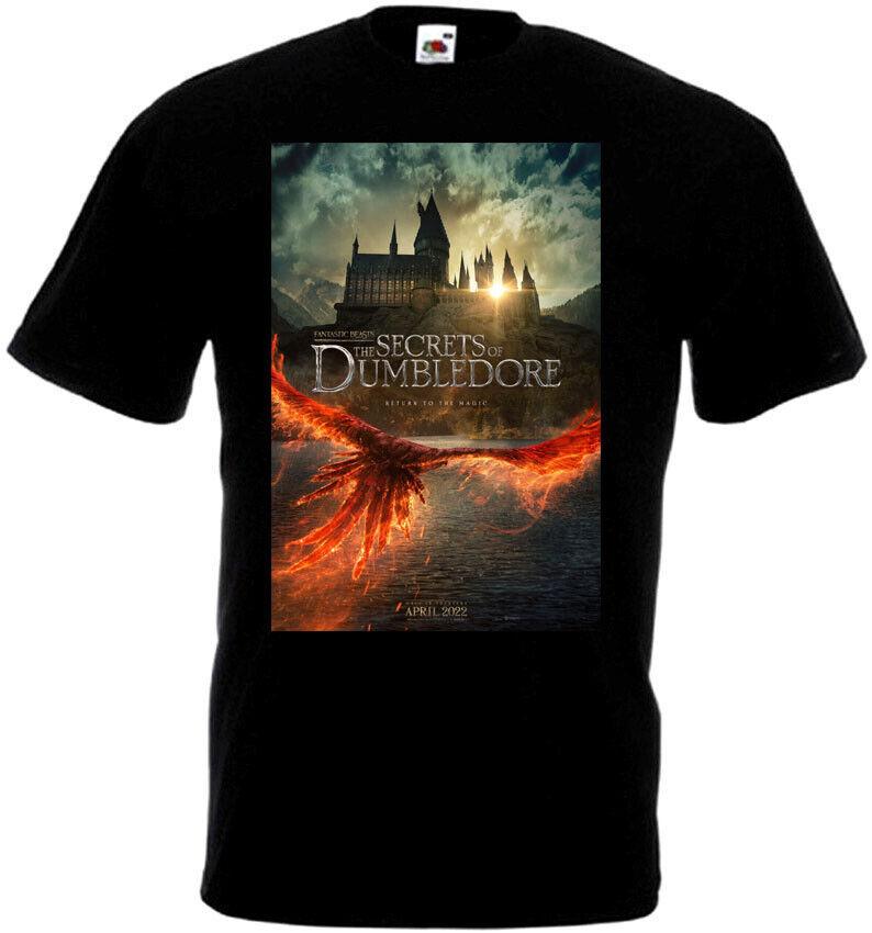 26 Fantastic beasts the secrets of dumbledore T shirt movie poster all sizes S-5XL Unisex T-Shirt